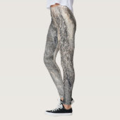 Boho-Chic Waterverf Beste Leggings voor vrouwen (Links)