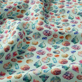 Boho Chic Waterverf edelstenen Stof