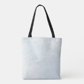 Boho Chic Waterverf Floral Koe Schedel Tote Bag (Achterkant)