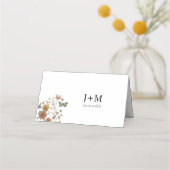 Boho Chic Wedding Place Card Plaatskaartje (Achterkant)