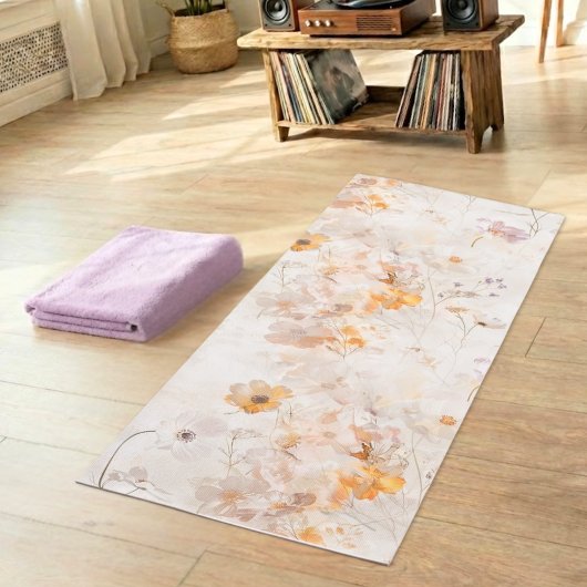 Boho Chic Weide Watercolor Yogamat