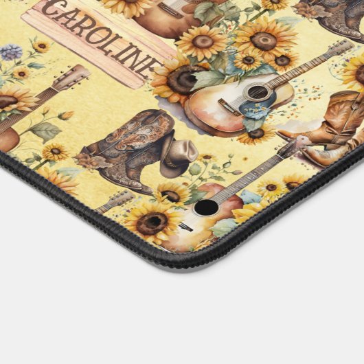 Boho Chic Westerne zonnebloemen | Gitaren |Naam la Bureaumat (Hoek)