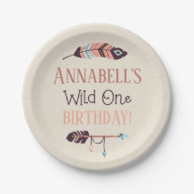 Boho Chic Wild ONE Meisjes Verjaardagsfeestje