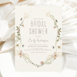 Boho Chic Wildflower Vrijgezellenfeest Kaart<br><div class="desc">Minimalistisch Wildflower Boho Elegant en Modern Script Vrijgezellenfeest for Autumn (Herfst),  Winter,  Spring of Summer Invitations - omvat prachtige en elegante scripttypografie voor de speciale Bride die voor de viering van de bruiloft moet zijn.</div>