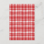 Boho Chicken Boerderij trouwgegevens Informatiekaartje (Achterkant)