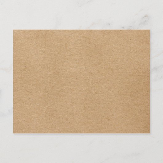 Boho Childhood Photos Save the Date Rustic Briefkaart (Achterkant)