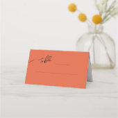 Boho-chique bruiloft Plaats & Escort Kaarten Plaatskaartje (Voorkant)