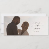 Boho chique foto opknoping zitplaatsen grafiek hea kaart (Voorkant)