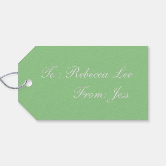 Boho chique Franse land lavendel  bij Cadeaulabel (Achterkant Horizontaal)