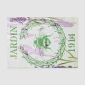 Boho chique Franse land lavendel  bij Tissuepapier (Voorkant)