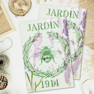 Boho chique Franse land lavendel  bij Tissuepapier