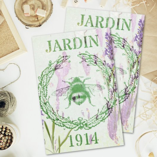 Boho chique Franse land lavendel  bij Tissuepapier