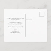 Boho Chique Gedroogde Palm en Pampas Grass Bewegen Aankondigingskaart (Achterkant)