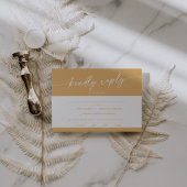 Boho chique geel goudsbloem menu keuze bruiloft