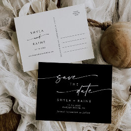 Boho Chique KLEUR BEWERKBAAR Bruiloft Bewaar de da Uitnodiging Briefkaart