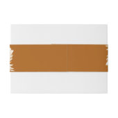 Boho chique pampas gras bloemenbruiloft uitnodigingen wikkel (Achterkant Voorbeeld)