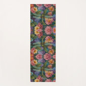 boho chique pastel bloementuin libel yogamat (Voorkant)