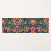 boho chique pastel bloementuin libel yogamat (Voorkant (horizontaal))