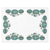 Boho chique pompoen tafelkleed (Voorkant (Horizontaal))