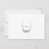 Boho chique strandbestemming bruiloft RSVP-kaart RSVP Kaartje (Achterkant)