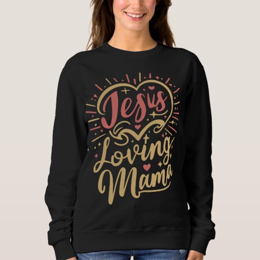 Boho Christelijk Bijbelvers Christelijk Jesus Lovi Trui (Voorkant)