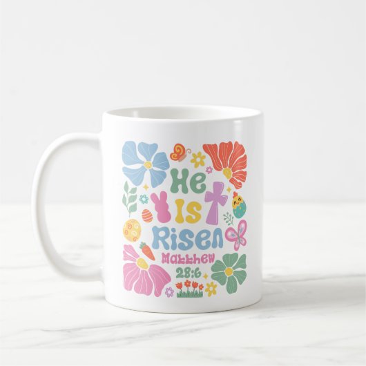 Boho Christelijk Easter Koffiemok (Links)