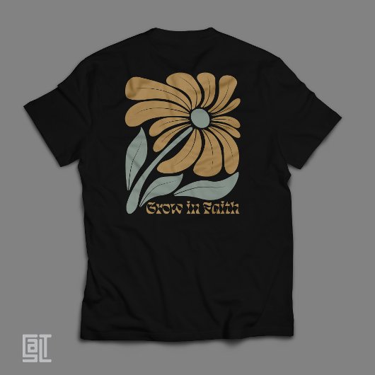 Boho Christelijk Groei in het Geloof Inspirerend  T-shirt