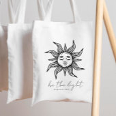 Boho Christelijke bijbel is licht zonlicht Tote Bag