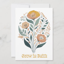 Boho Christelijke Inspirerende Bloemen van het Gel