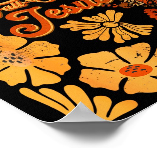 Boho Christian Fall Thanksgiving Are You Fall-o-we Poster (Hoek)