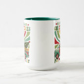 Boho Christmas Boerderij Fresh Trees Truck Mok (Midden)