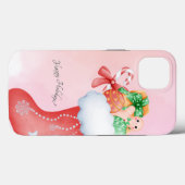 BOHO CHRISTMAS WENSKAART Case-Mate iPhone CASE (Achterkant (horizontaal))