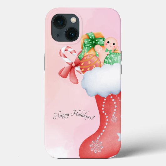 BOHO CHRISTMAS WENSKAART Case-Mate iPhone CASE (Achterkant)