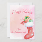 BOHO CHRISTMAS WENSKAART SAVE THE DATE (Voorkant)