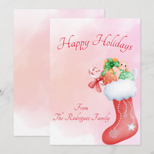 BOHO CHRISTMAS WENSKAART SAVE THE DATE