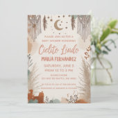 Boho Cielito Lindo Baby Shower Kaart (Staand voorkant)