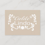 Boho Cielito Lindo Mexicaans Baby shower Spel Informatiekaartje (Achterkant)