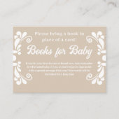 Boho Cielito Lindo Mexicaans Baby shower Spel Informatiekaartje (Voorkant)