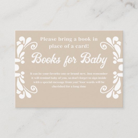 Boho Cielito Lindo Mexicaans Baby shower Spel Informatiekaartje (Voorkant)