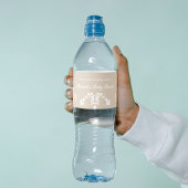 Boho Cielito Lindo Mexicaans Baby shower Waterfles Etiket