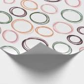 Boho Circles Cadeaupapier (Hoek)