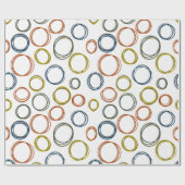 Boho Circles Cadeaupapier (Vlak)