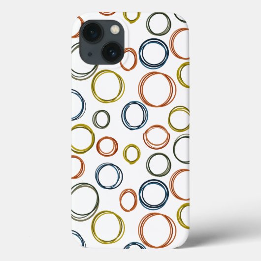 Boho Circles Case-Mate iPhone Case (Achterkant)
