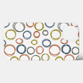 Boho Circles Case-Mate iPhone Case (Achterkant (horizontaal))
