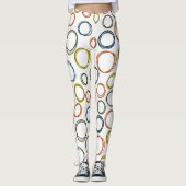 Boho Circles Leggings (Voorkant)