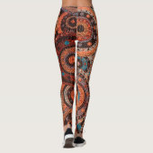 Boho Circles Leggings (Achterkant)