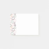 Boho Circles Post-it® Notes (Voorkant)