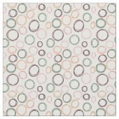 Boho Circles Stof (Close Up)