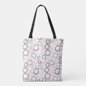 Boho Circles Tote Bag (Achterkant)