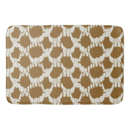 Boho Cirkels Aardetinten hedendaags minimalistisch Badmat